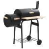 Free shipping Classic charcoal grill smoky machine(D0102HHCRYU)