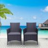 60*60*82.5cm 2pcs Single Backrest Chairs Rattan Sofa  XH(D0102HXSBSX)