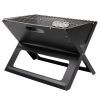 Portable Charcoal Grill Space-saving & Foldable BBQ Barbecue Grill, Large Grilling Surface and Capacity Grill for Camping(D0102H5768Y)