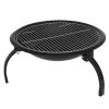 ZOKOP 21 Inch Charcoal Grill (With Charcoal Net) Carrying Bag RT(D0102HPIF5G)