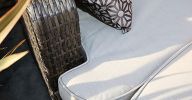 Direct Wicker 4-PC Outdoor Wicker Patio Furniture Sofa Luxury Comfort Wicker Sofa(D0102HHGRUY)